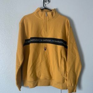 Yellow QuikSilver Half zip - Size men’s S